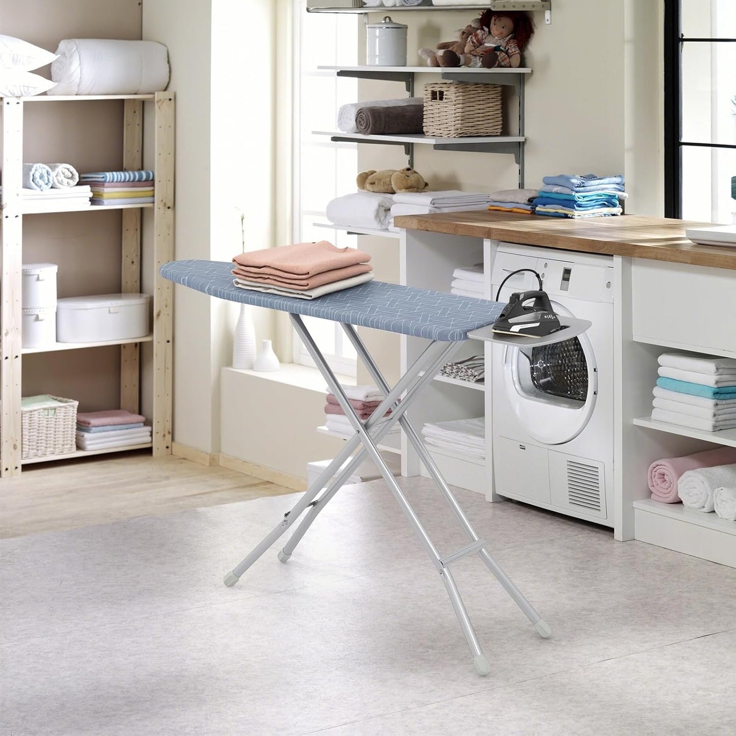 Ironing Board with Iron Rest