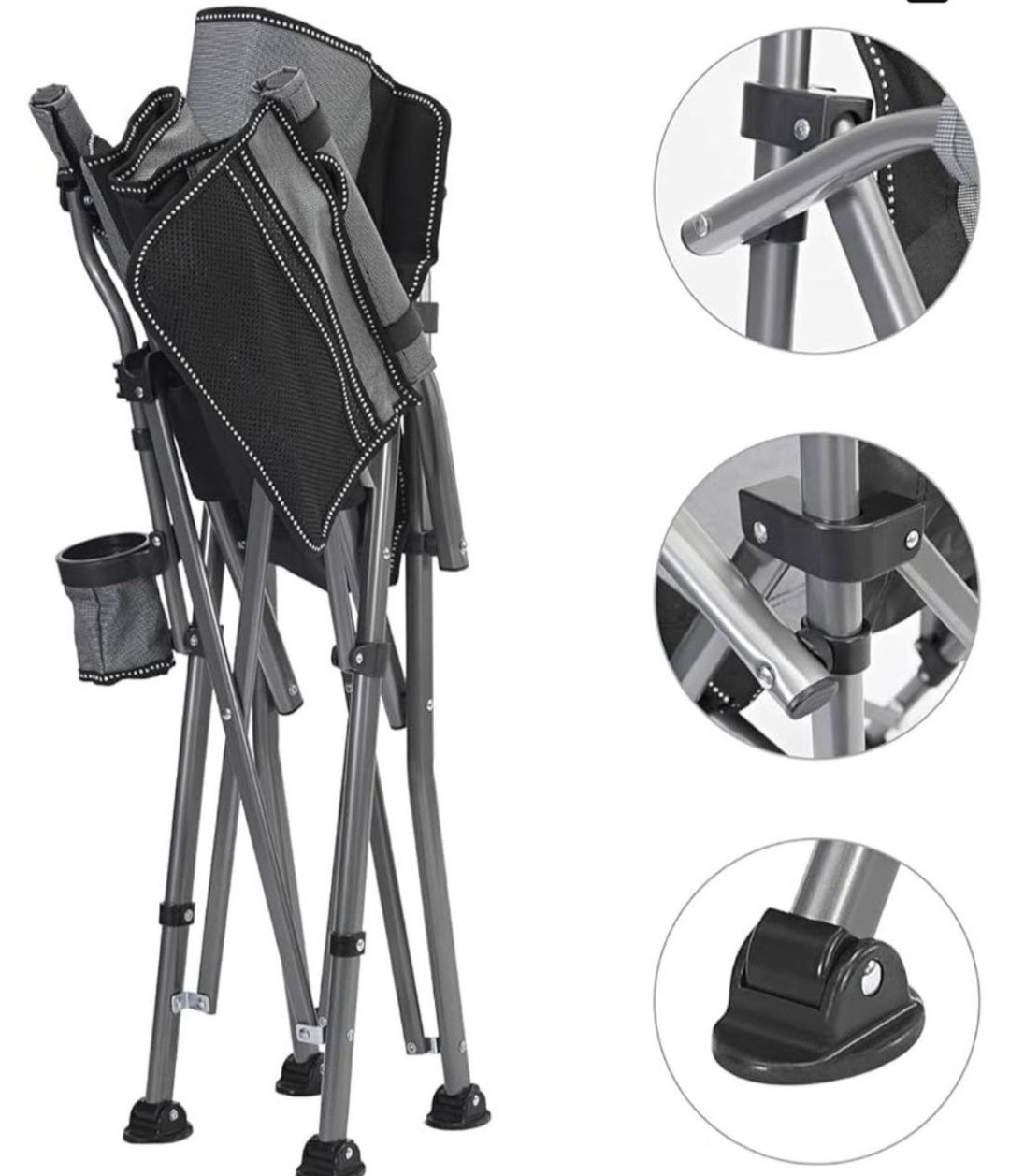 Camping Chair Heavy Duty Folding