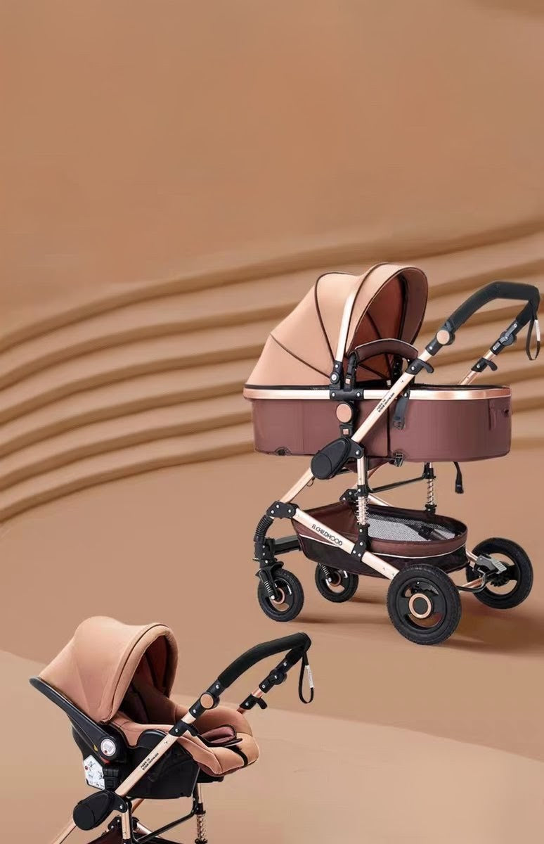 3 in 1 Premium Baby Pram / Stroller