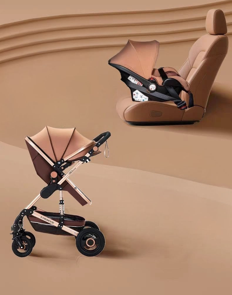 3 in 1 Premium Baby Pram / Stroller