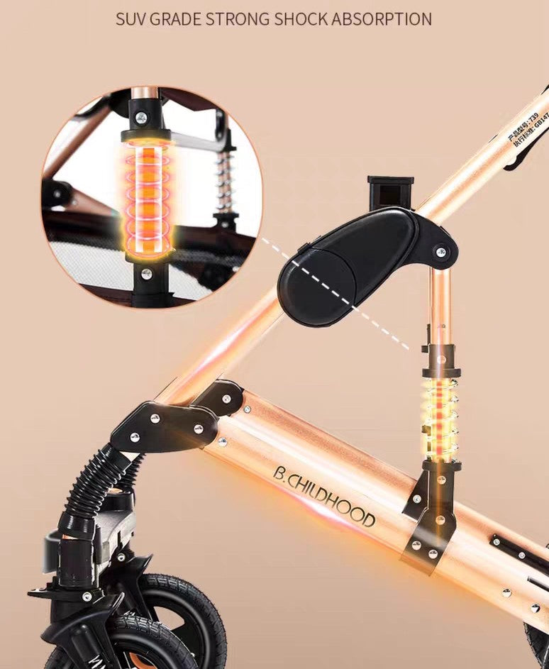 3 in 1 Premium Baby Pram / Stroller