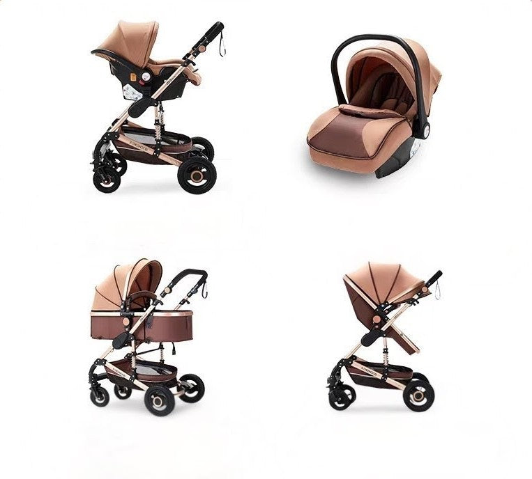 3 in 1 Premium Baby Pram / Stroller