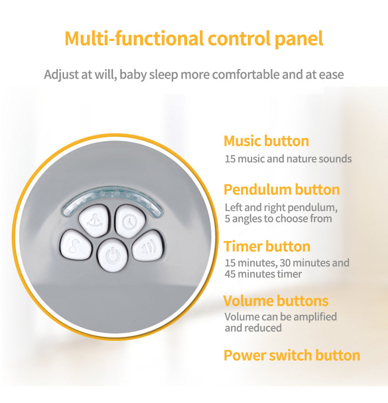 3 in 1 Deluxe Baby Bassinet