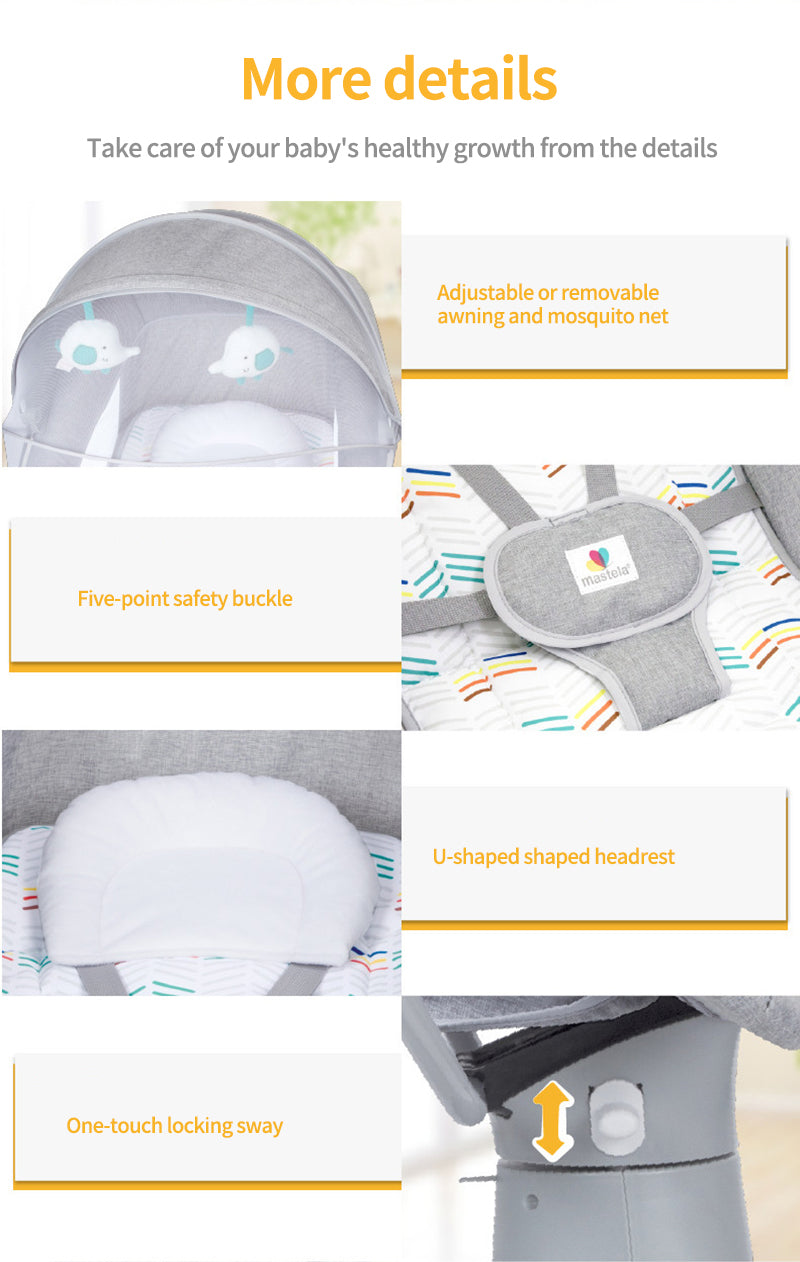 3 in 1 Deluxe Baby Bassinet