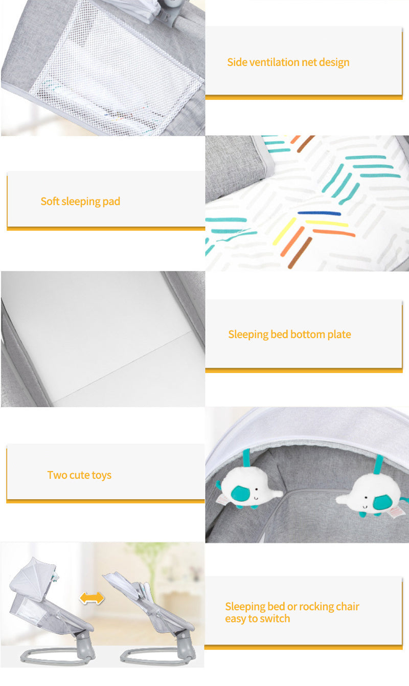 3 in 1 Deluxe Baby Bassinet