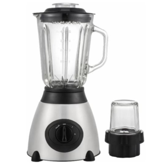 2 in 1 Heavy Duty 1.5L Electric Glass Blender