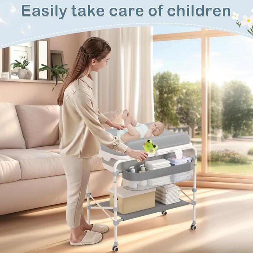 Portable 2 in 1 Baby Changing Station and Bath