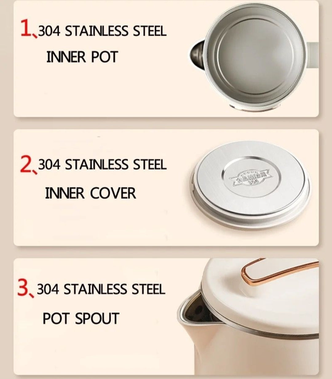 Electric Digital Kettle 1.8l