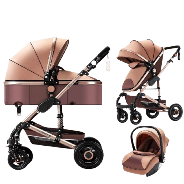 3 in 1 Premium Baby Pram / Stroller