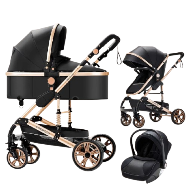 3 in 1 Premium Baby Pram / Stroller